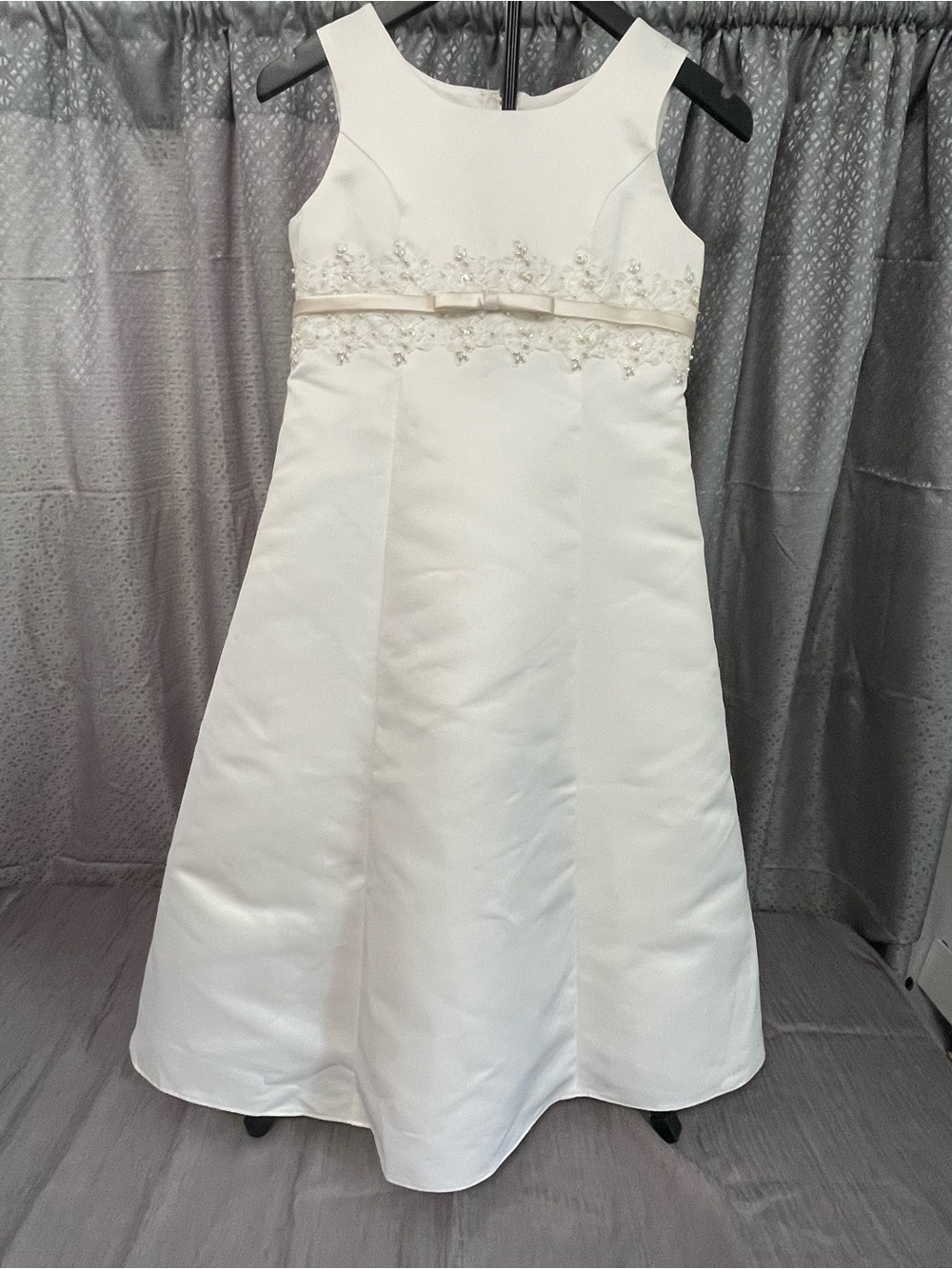 Michaelangelo Davids Bridal Size 8+ Flower Girl Formal Dress Ivory Style 7635+